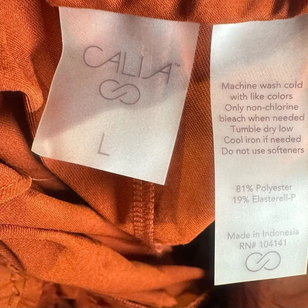 Calia by Carrie Underwood Journey high rise skirt caramelized walnut large NWOT